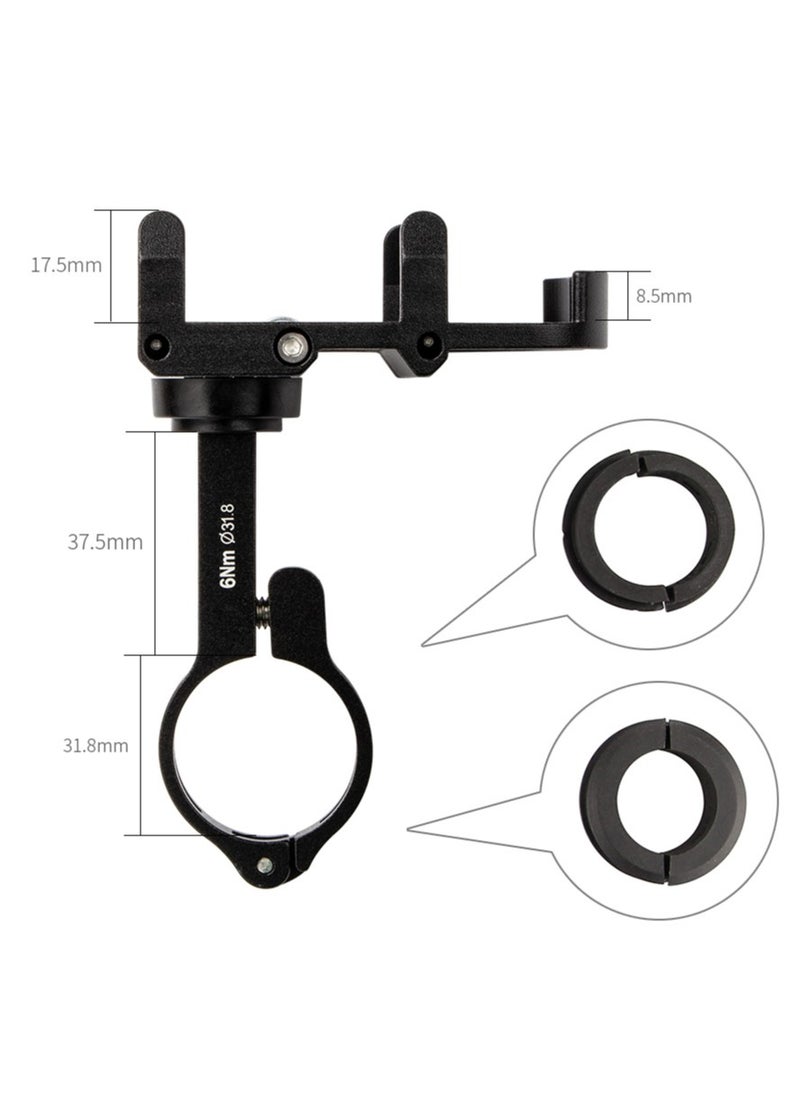 GUB PLUS6 H Aluminum Phone Holder📱 Application: Bicycle / Electric Vehicle / Motorcycle / Scooter, etc. Material: aluminum alloy / Support for devices with a width of 55-100mm / N.W.: about 112 g, G.W.: about 170 g  - Image 4