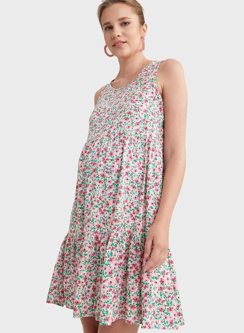 DeFacto Floral Print Dress