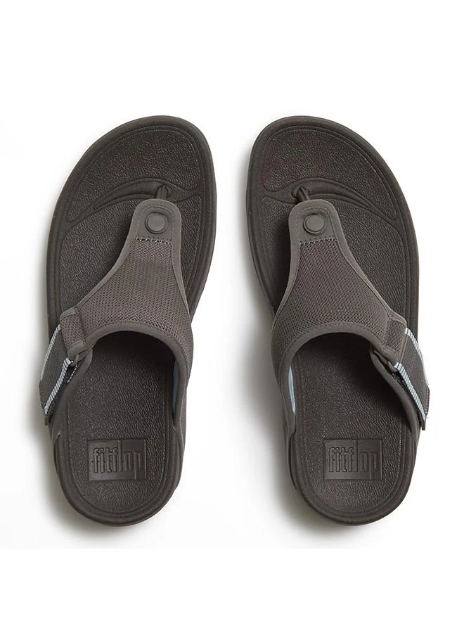 Fitflop TRAKK MENS ADJ. W/RESISTANT MESH TOE-POST SANDALS