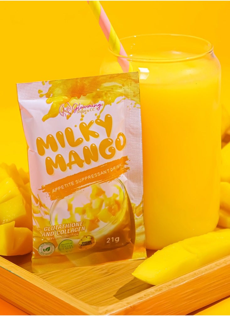 Cc Milky Mango Appetite Suppressant Drink 10 x 20g‏  - Image 2