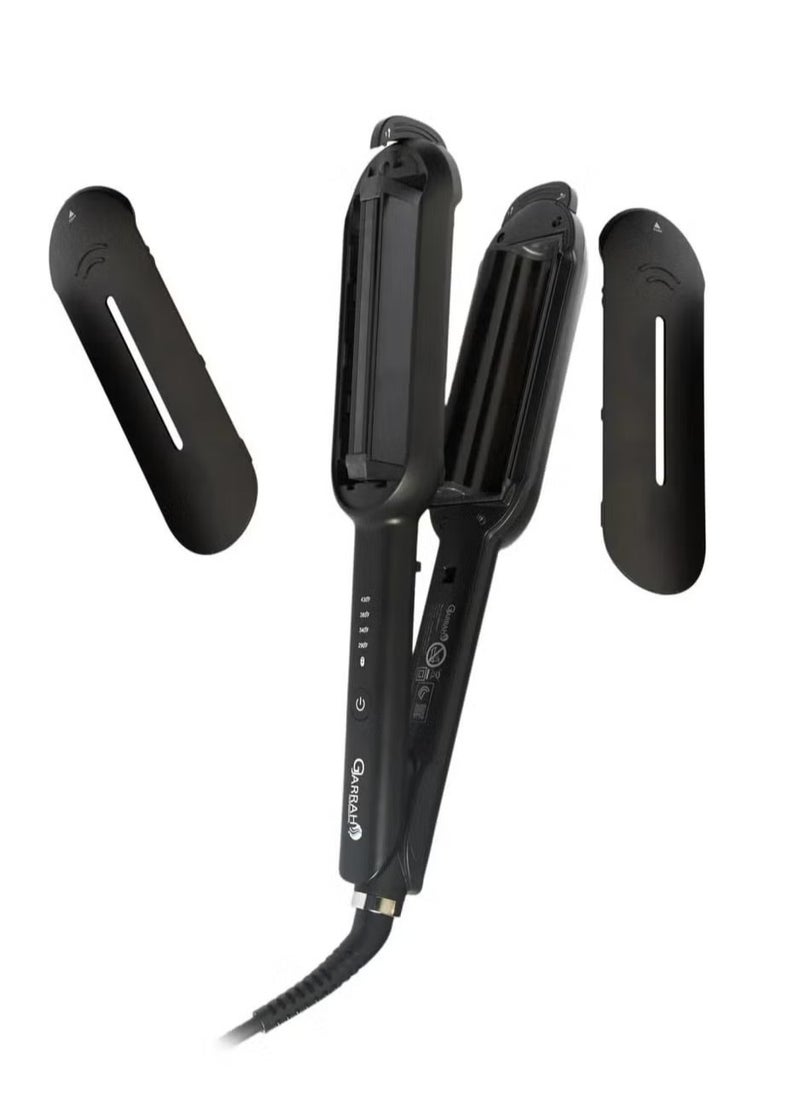 Gjarrah Gjarrah 2-in-1 Hair Straightener and Curler - 430°F Ceramic Styling Tool  - Image 1