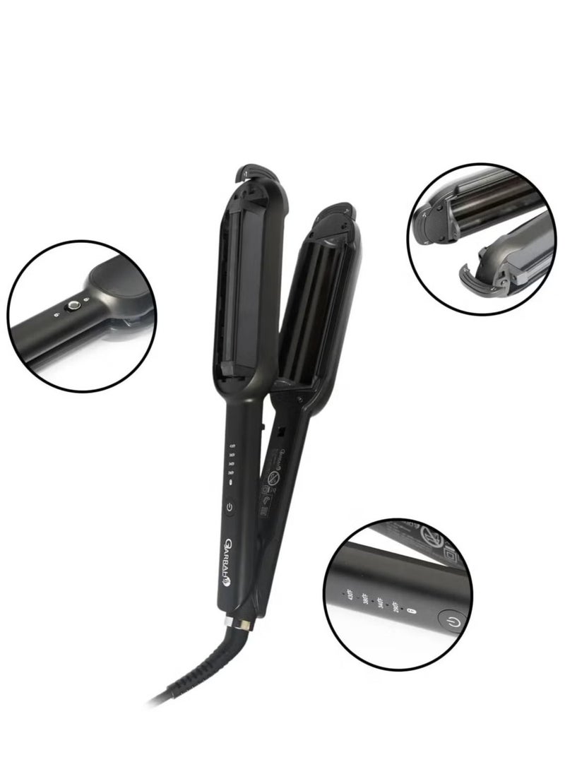 Gjarrah Gjarrah 2-in-1 Hair Straightener and Curler - 430°F Ceramic Styling Tool  - Image 2