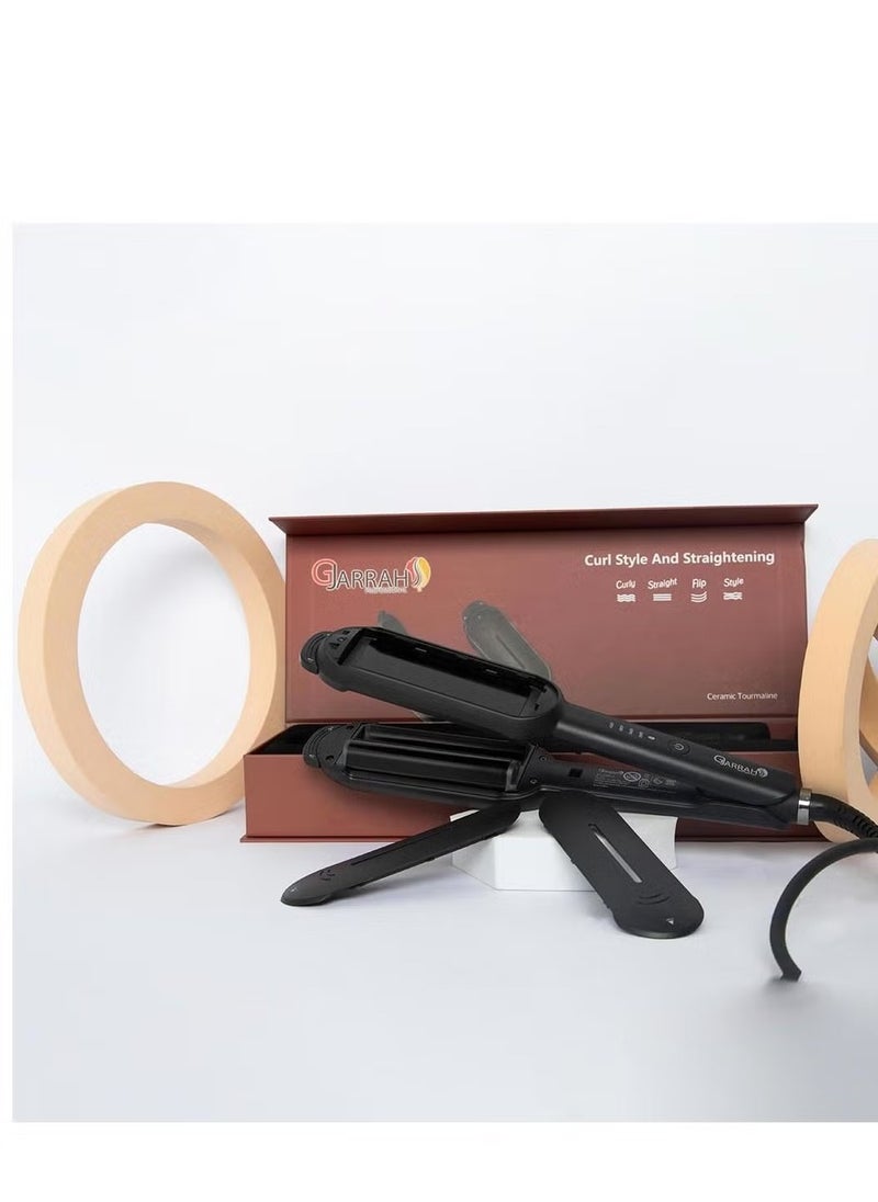 Gjarrah Gjarrah 2-in-1 Hair Straightener and Curler - 430°F Ceramic Styling Tool  - Image 3