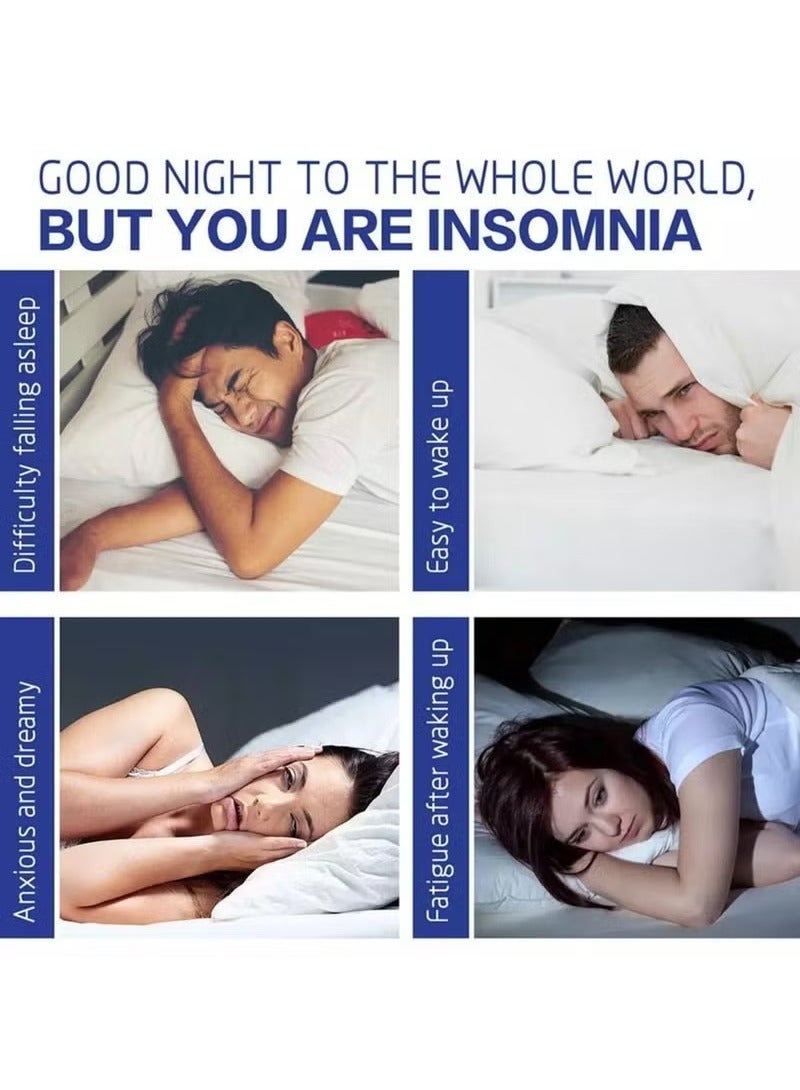 ximonth Aromatherapy Deep Sleep Improve Sleeping Spray Essential Lavender Relieve Fatigue Anxiety Help Relax Body Fall Asleep Mist 60ml. - Image 4