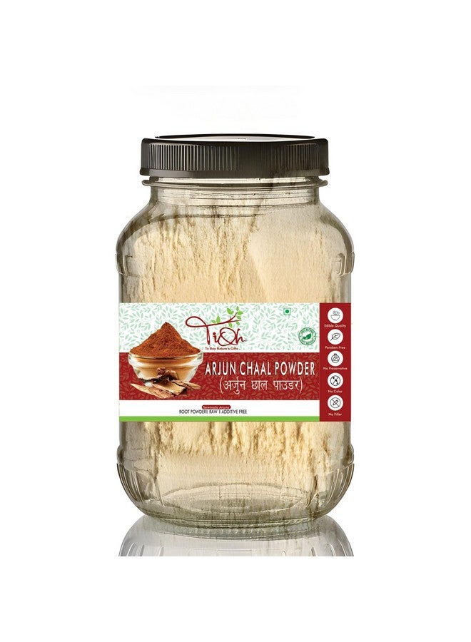 TIQH 100% Natural & Pure Herbal Arjun Ki Chaal Powder For Men & Women Supports Heart Health, Promotes Good Cholesterol | Terminalia Arjuna | Arjun Bark Raw Powder (500 g) - Image 1