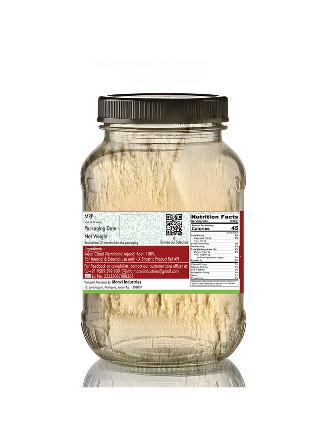 TIQH 100% Natural & Pure Herbal Arjun Ki Chaal Powder For Men & Women Supports Heart Health, Promotes Good Cholesterol | Terminalia Arjuna | Arjun Bark Raw Powder (500 g) - Image 2