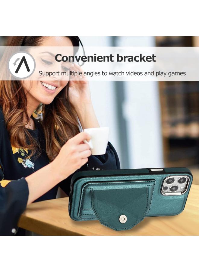 Zaboon Case For iPhone 12 / 12 Pro Shockproof Leather Phone Case with Card Holder - Image 5