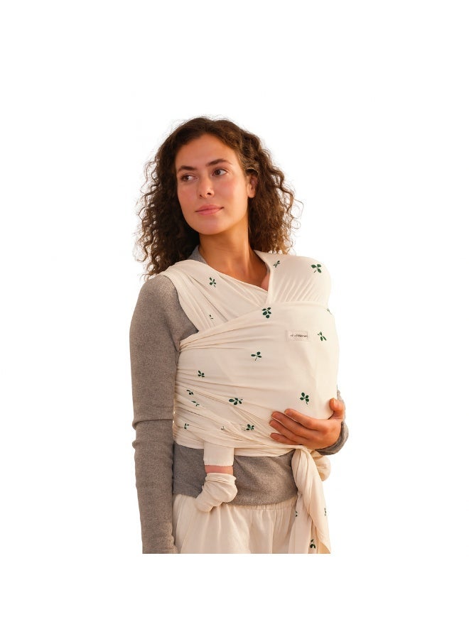 مونبون حاملة أطفال عضوية قابلة للتعديل من مونبون، مريحة وجيدة التهوية، مناسبة للأطفال حديثي الولادة وحتى سن المشي. - Image 1