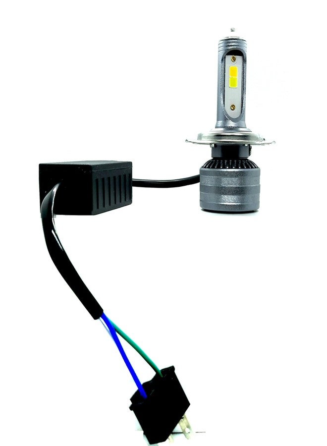 A2D؟ 149 12V / 36W WY LED Full Cobe H4 / HS1 طقم استبدال مصباح LED أمامي فائق السطوع للدراجات النارية، 6000K، شعاع عالي/منخفض - أبيض/أصفر، لياماها كروكس s - Image 1