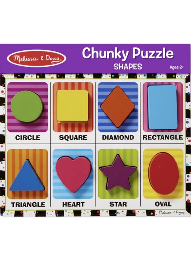 Wooden Matching Geometrical Shapes