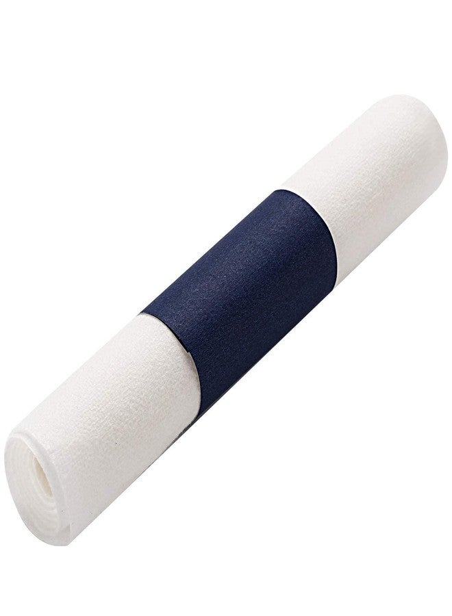 Gmark Paper Napkin Band Box of 2500, Paper Napkin Rings self Adhesive (Navy Blue) - Image 3