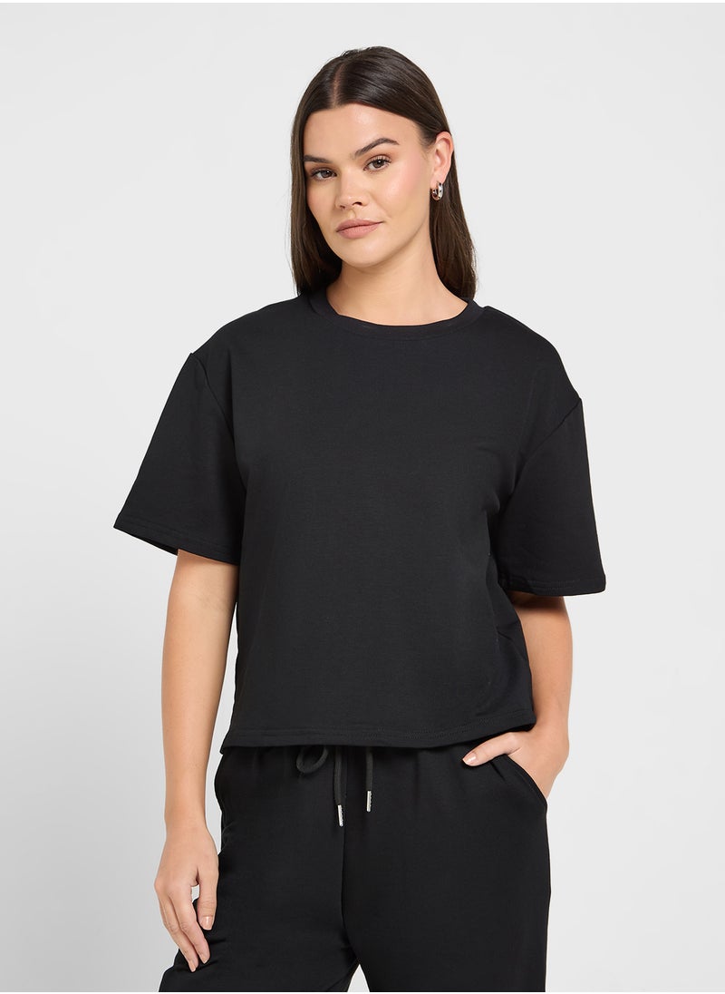Ginger Basics - Oversize T-Shirt & Sweatpant Set - Image 1