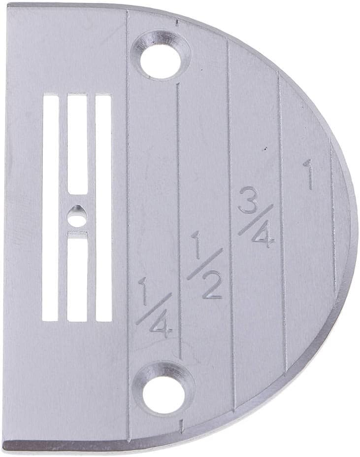 klarako Needle Plate for Industrail Single Needle Sewing Machine, Silver, E22 - Image 1