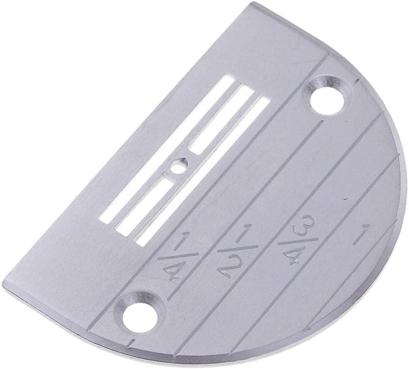 klarako Needle Plate for Industrail Single Needle Sewing Machine, Silver, E22 - Image 2