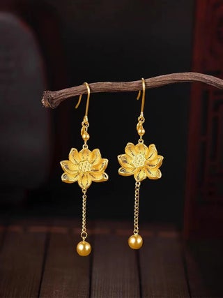Ethnic Lotus Flower Pendant Set Lotus Ring - pzsku/Z32404730D7DC4387DC7EZ/45/1746206708/734d4772-d4be-433a-9999-8366d8239dff