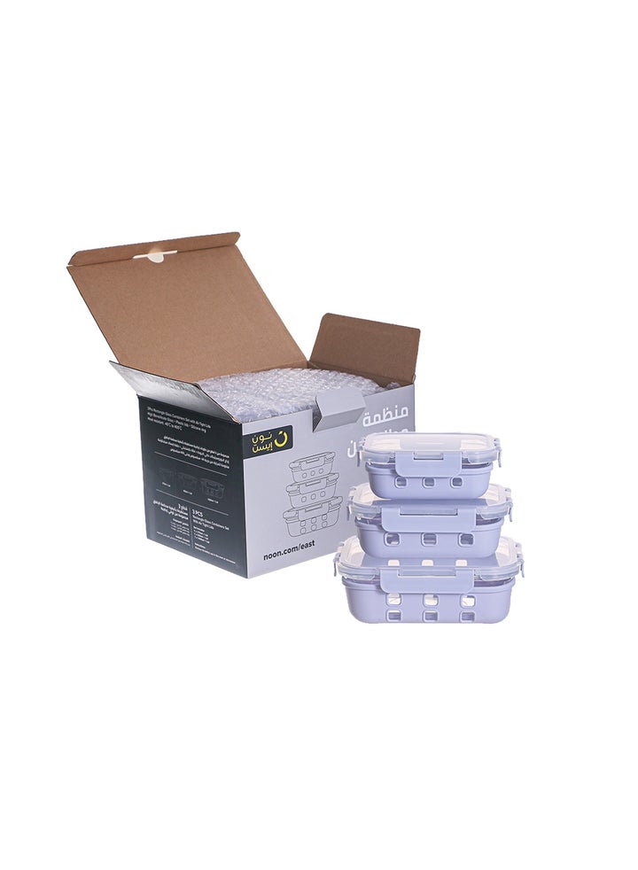 Buy Noon East Glass Food Storage Set Online | 15 Minutes Instant ...