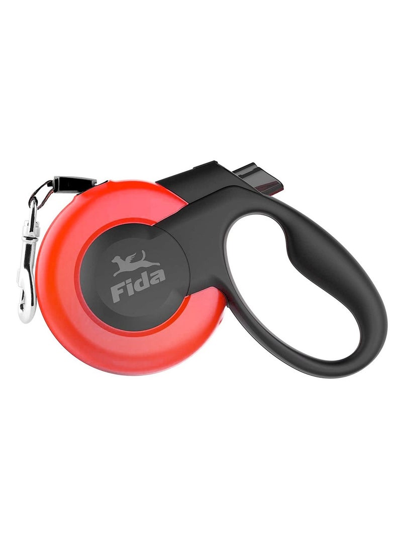 Retractable Dog Leash Heavy Duty Mars Series Red Large( 5M/16ft)