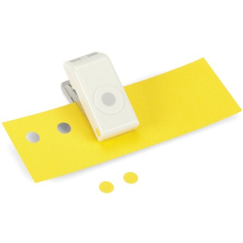EK Tools Circle Punch, 3/8-Inch,Yellow - Image 1