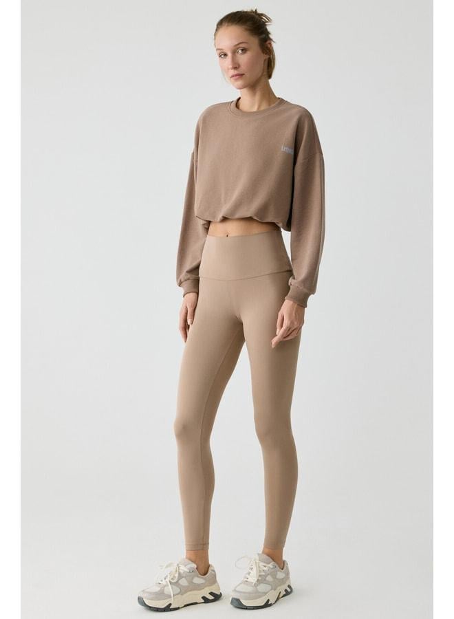 URBAN BEAT Mıcha Women's Mink Sweatshirt - Image 1