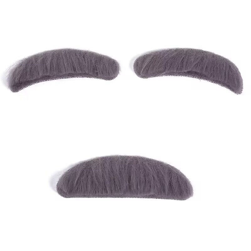 Generic Halloween Kids Grandpa Cosplay Wig Vest Beard Beard