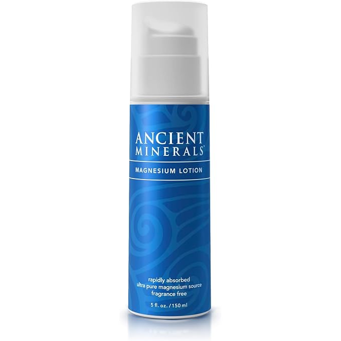 Ancient Minerals Magnesium Lotion of Pure Genuine Zechstein Magnesium Chloride - Best uesd for Topical Skin Application on Sensitive Skin (5oz) - Image 1