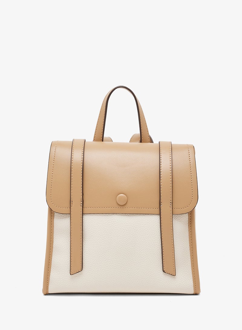 Ginger Roll Top Backpack - Image 1