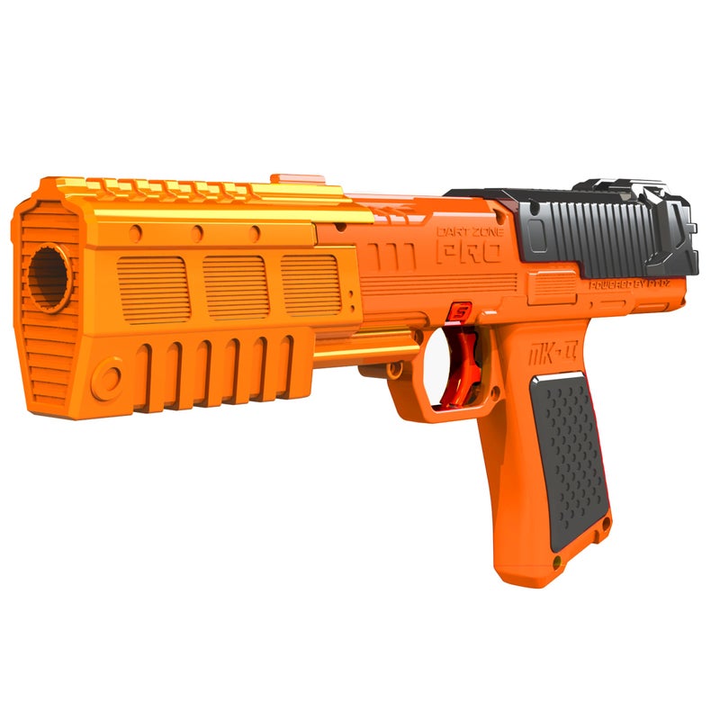 DART ZONE Pro-Series MK-2 Foam Blaster for Adults, Teens - Soft Bullet Blaster Ages 14+ with 12 Nitroshot+ Half Length Darts and 2 Speed loaders - Image 1