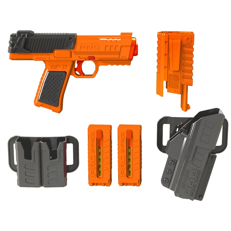 DART ZONE Pro-Series MK-2 Foam Blaster for Adults, Teens - Soft Bullet Blaster Ages 14+ with 12 Nitroshot+ Half Length Darts and 2 Speed loaders - Image 3