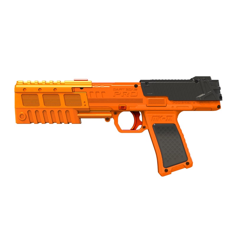 DART ZONE Pro-Series MK-2 Foam Blaster for Adults, Teens - Soft Bullet Blaster Ages 14+ with 12 Nitroshot+ Half Length Darts and 2 Speed loaders - Image 2