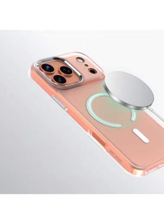 جرين ليون جراب iPhone 17 Pro Ice Magsafe / متوافق مع MagSafe / حماية للكاميرا / قبضة مريحة / حماية من السقوط / مضاد لبصمات الأصابع - شفاف - Image 3