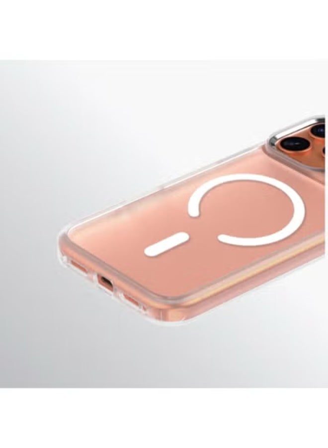 جرين ليون جراب iPhone 17 Pro Ice Magsafe / متوافق مع MagSafe / حماية للكاميرا / قبضة مريحة / حماية من السقوط / مضاد لبصمات الأصابع - شفاف - Image 2