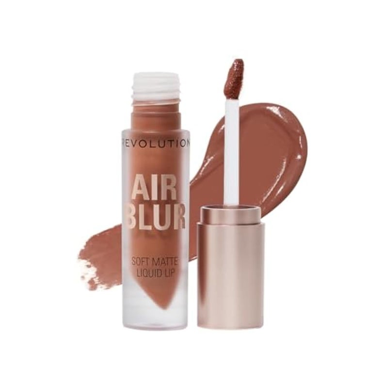 Makeup Revolution Revolution Air Blur Matte Liquid Lipstick Fawn - Image 1