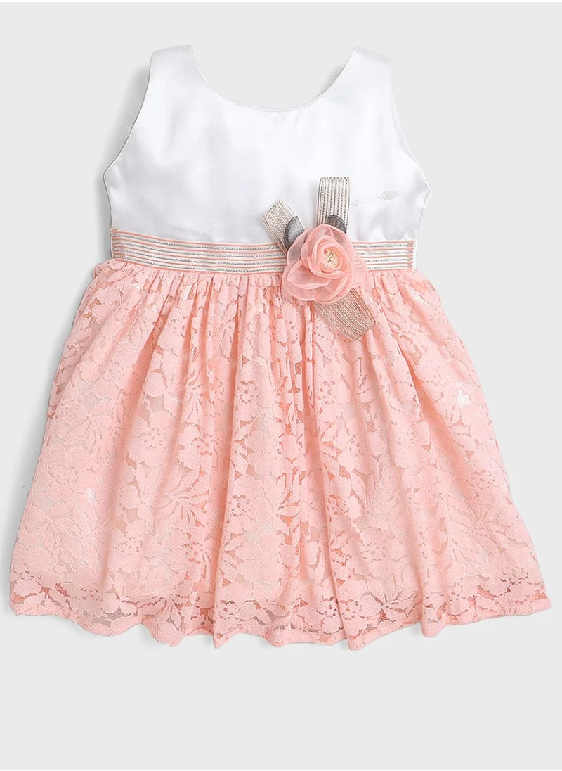 Many Frocks & Kids Rose Embellished Midi Dress