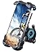 Lamicall Bike Phone Holder Motorcycle Phone Mount Motorcycle Handlebar Cell Phone Clamp Scooter Phone Clip for iPhone 14 PlusPro Max 13 Pro Max S9 S10 and More 47 68 Smartphones Blue - Image 2
