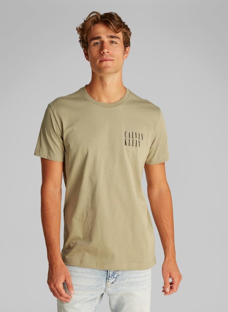 Calvin Klein Jeans Ombre Text Box T-Shirt  - Image 1