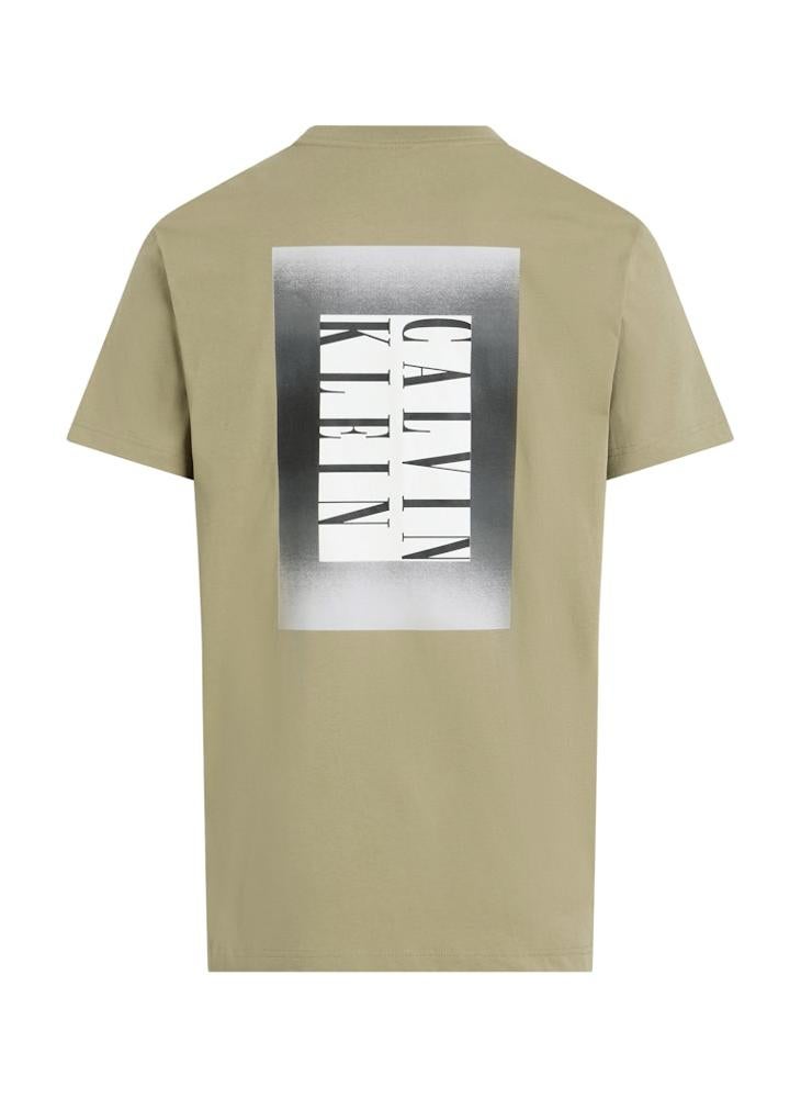 Calvin Klein Jeans Ombre Text Box T-Shirt  - Image 5