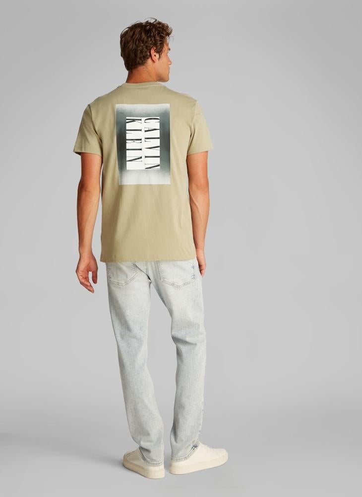 Calvin Klein Jeans Ombre Text Box T-Shirt  - Image 2