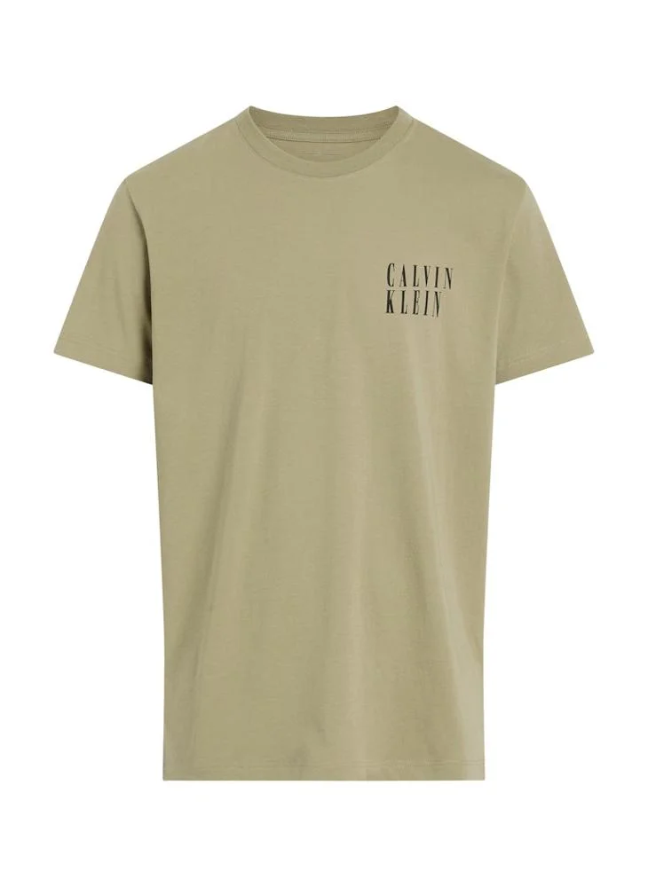 Calvin Klein Jeans Ombre Text Box T-Shirt