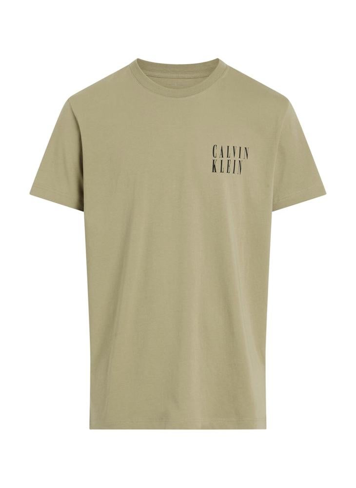 Calvin Klein Jeans Ombre Text Box T-Shirt  - Image 4