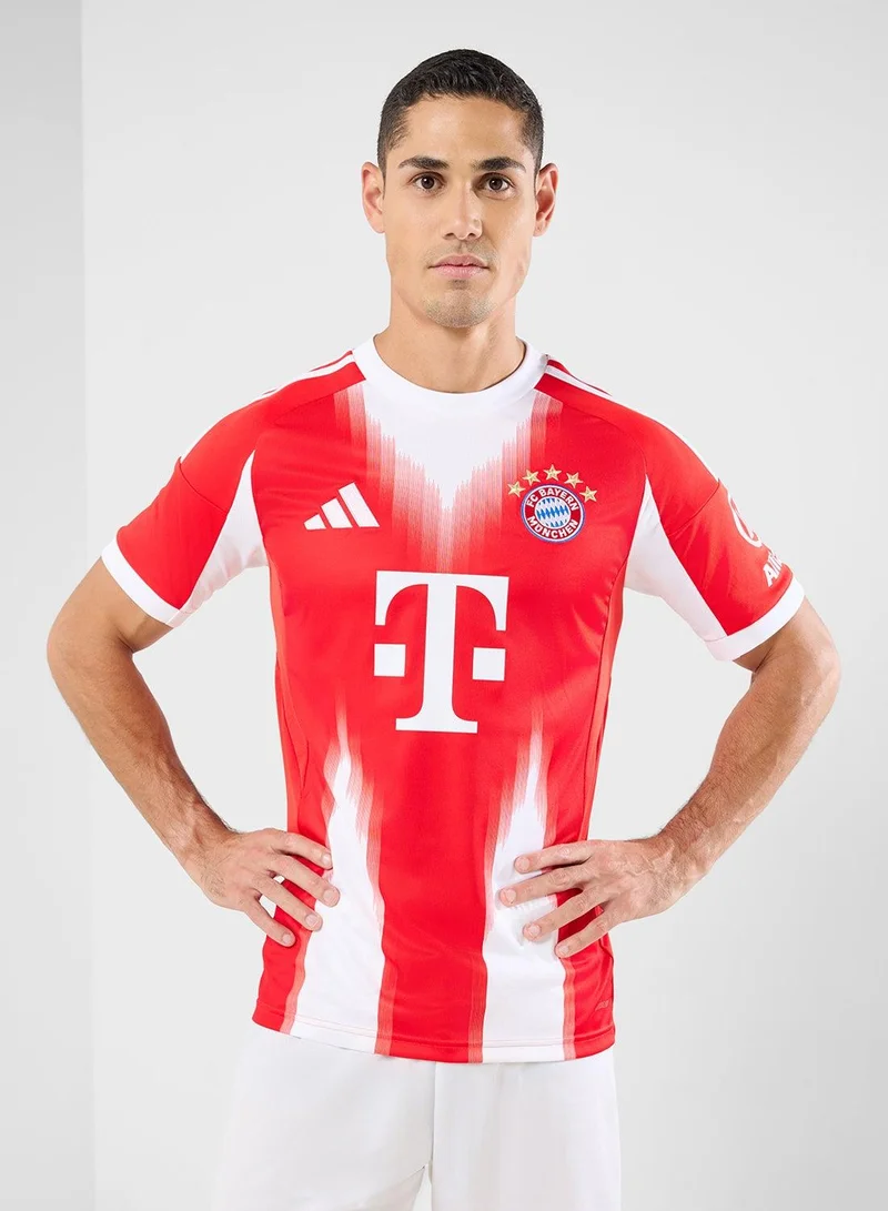 Adidas Fcb H Jsy M Red Football/Soccer Jerseys For Men