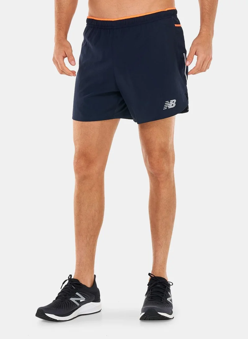 New Balance Men's Graphic Impact Run 5-Inch Shorts