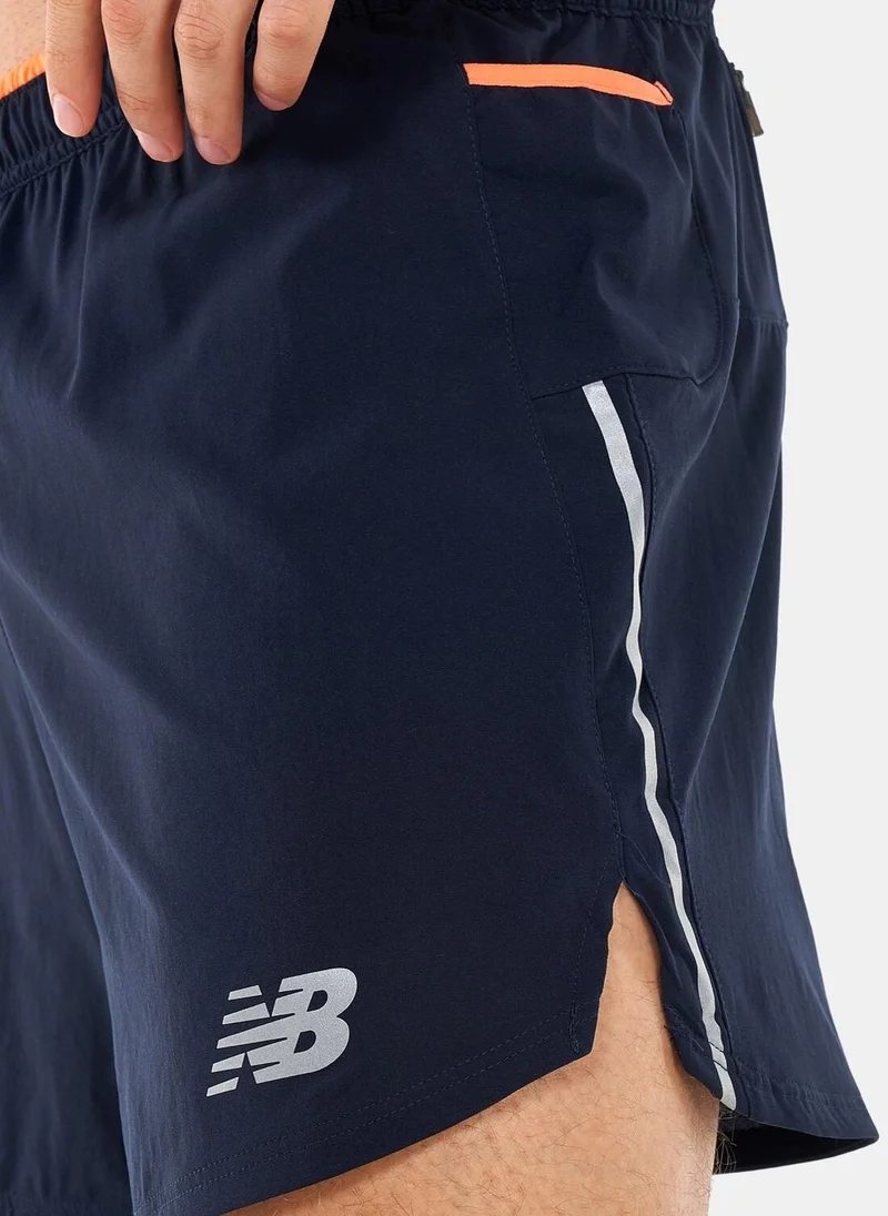 New Balance Men's Graphic Impact Run 5-Inch Shorts