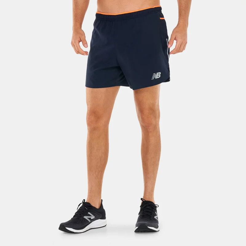 New Balance Men's Graphic Impact Run 5-Inch Shorts