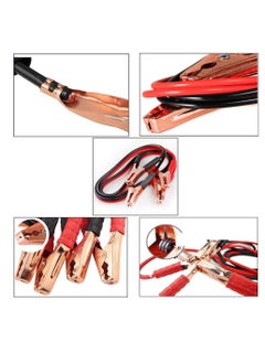 PAMEER 800 Ampere Car Jumper Cables Heavy Duty Booster Cables 3 Meters long for Car Battery Charging during Emergency with a Carrying Bag and Booster Cable Compatible with All type of Vehicles  - Image 2