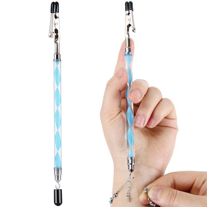 WIFORT 2 in 1 Bracelet Helper Tool -WIFORT Bracelet Helper to Put on Yourself, Quick Release Fastening Jewelry Clasp Helpers,Bracelet Assist Tool with Hook for Jewelry, Necklace, 197mm Extended Design - Image 1