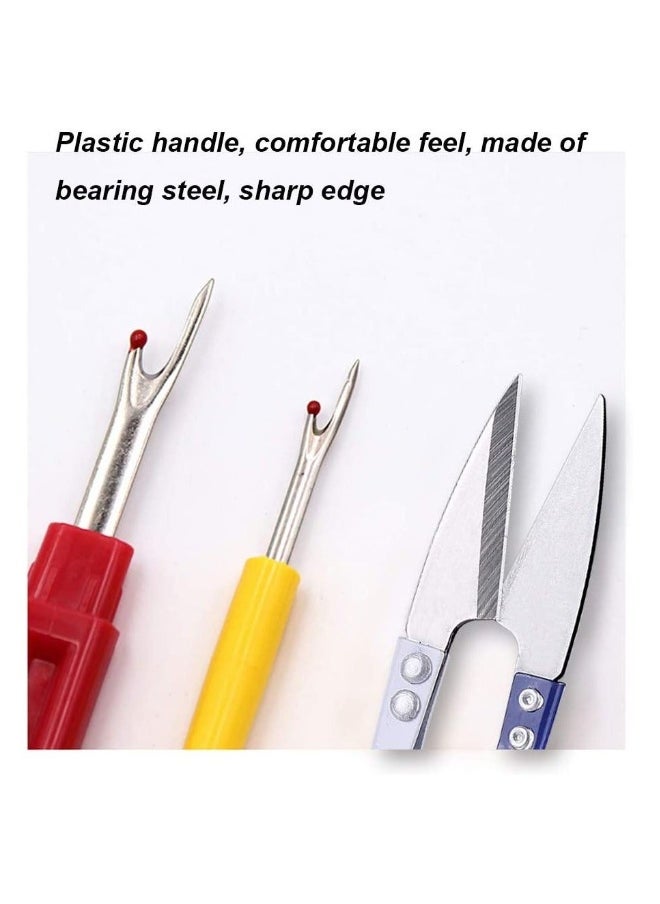 Generic - Sewing Seam Ripper Tool,Stitch Remover and Thread Cutter with 2Big+3Small Seam Rippers Sewing Kits - Image 1