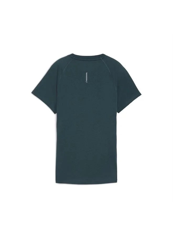 Puma Green Terrain VELOCITY Tri-Blend Running Tee Women for Women | Best Price UAE
