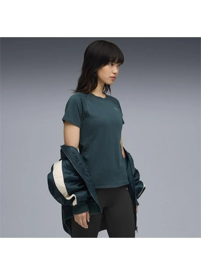 VELOCITY Tri-Blend Running Tee Women