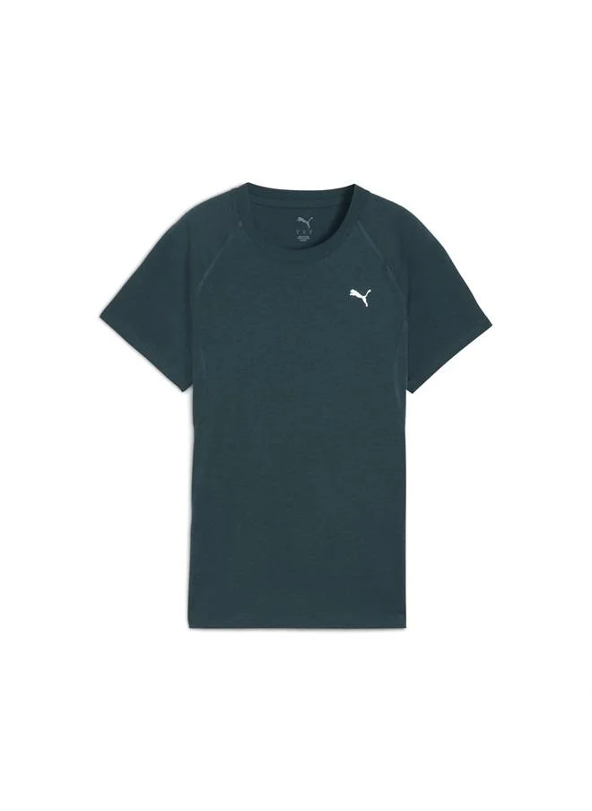 Puma Green Terrain VELOCITY Tri-Blend Running Tee Women for Women | Best Price UAE