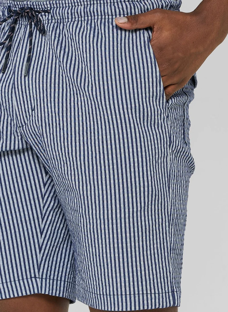 TOMMY HILFIGER Harlem Seersucker Striped Shorts
